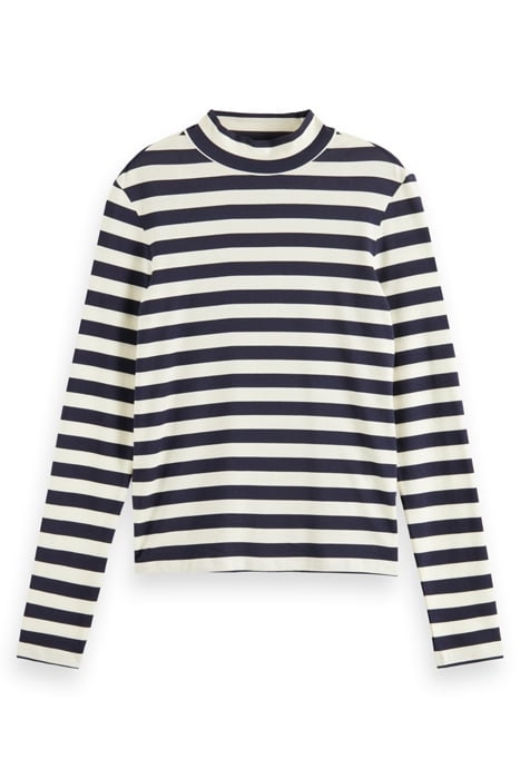 ALL OVER PRINTED LONG SLEEVED T-SHIRT BRETON STRIPE 4