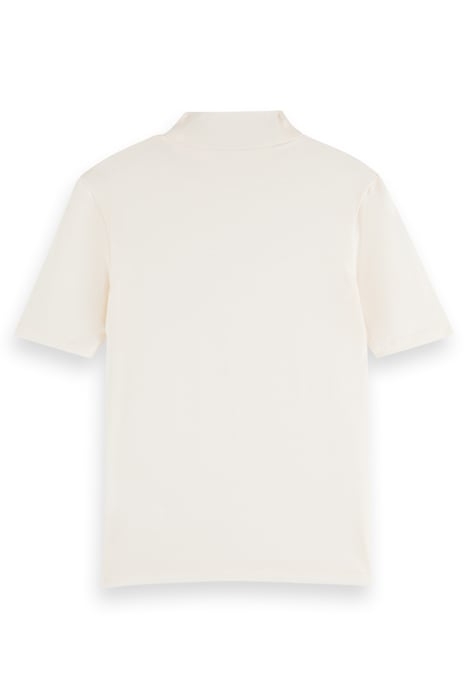 MOCK NECK SHORT SLEEVED T-SHIRT SOFT ICE 5