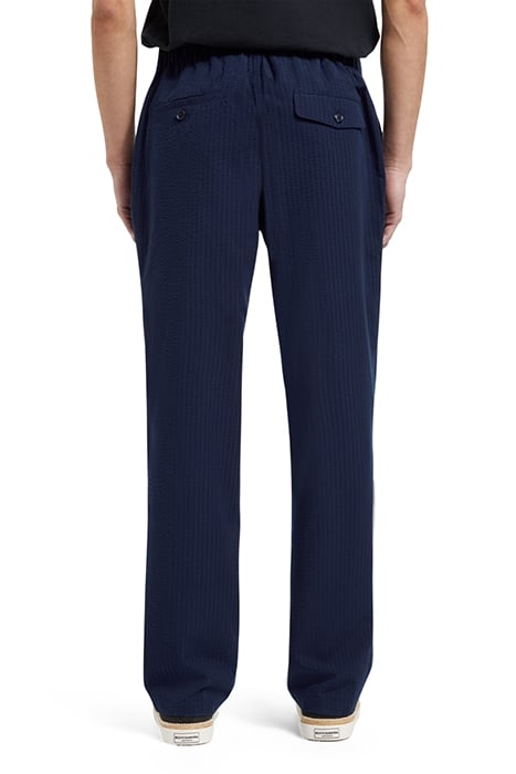 FINCH - REGULAR TAPERED SEERSU NAVY BLUE 2