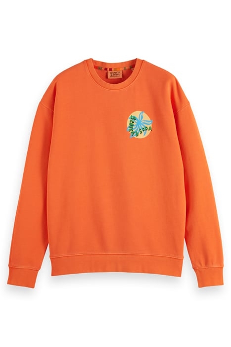 GARMENT-DYED ARTWORK SWEATSHIR LIFE BUOY 4