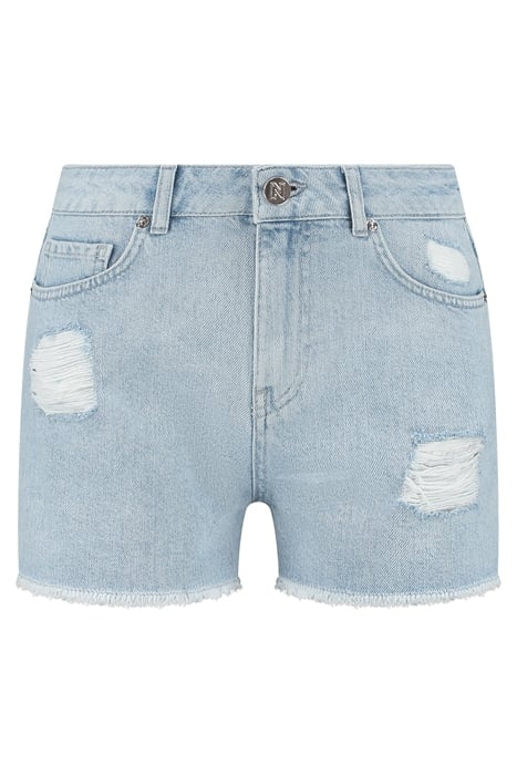 DESTROY SHORTS LIGHT BLUE DENIM 1