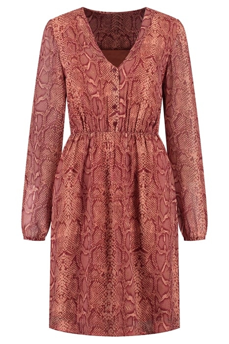 SIENNA SHORT DRESS ROSEWOOD 1