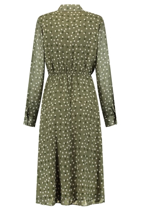 SKY DRESS OLIVE GREEN 2
