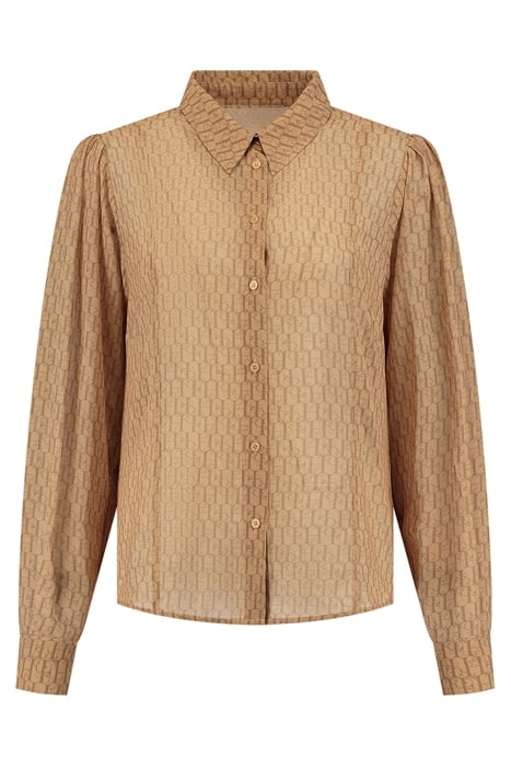 SIENNA BLOUSE CAMEL 1