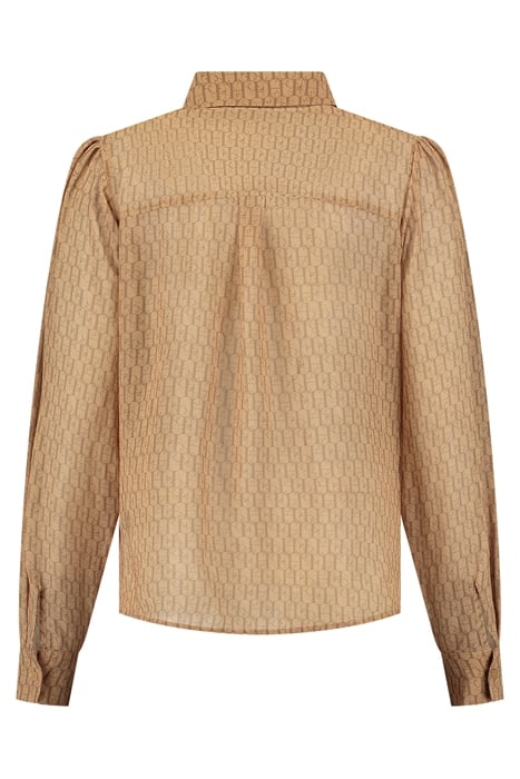 SIENNA BLOUSE CAMEL 2