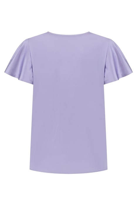 SERA SHORT SLEEVE TOP LAVENDER 2