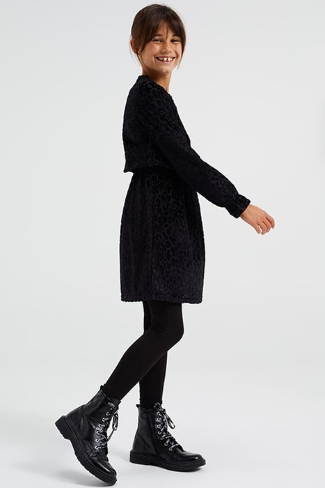 DRESS MID LENGTH BLACK 3