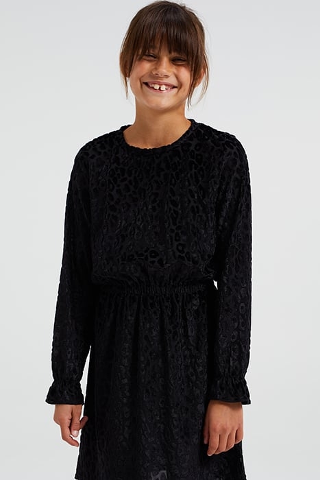 DRESS MID LENGTH BLACK 4