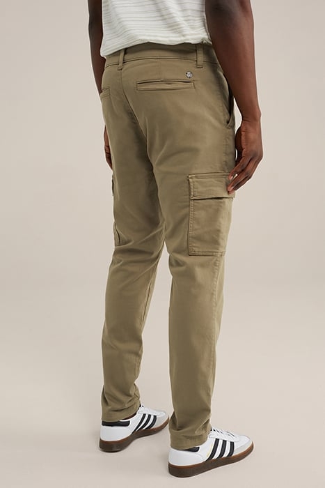 CARGO PANTS MOSS GREEN 2