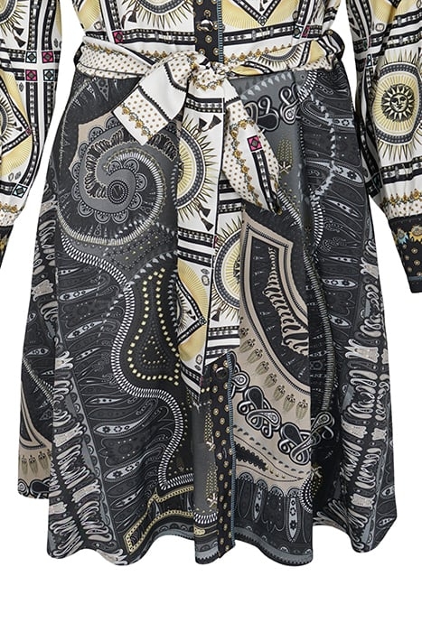 DRESS LOUVAIN BLACK GREY ECRU BLACK, GREY, ECRU 3