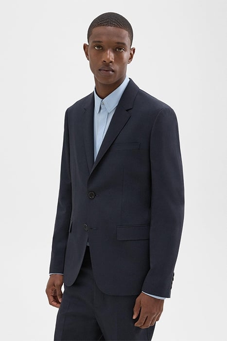 VIRGIN WOOL TWO-BUTTON BLAZER MIDNIGHT 1