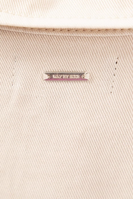 GIRLS ECRU LYOCELL® SHIRT WITH ZIPPED POCKETS SNOW WHITE 7