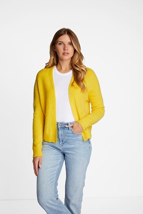 COZY CARDIGAN RECYCLED AMBER 1