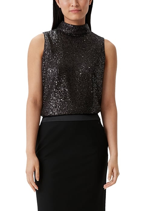 COMMA BLOUSES BLACK 1