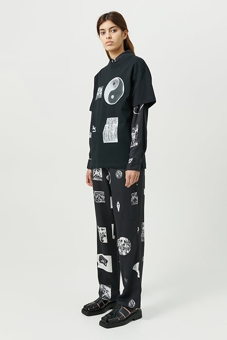 COLLAGE PRINT T-SHIRT BLACK 4