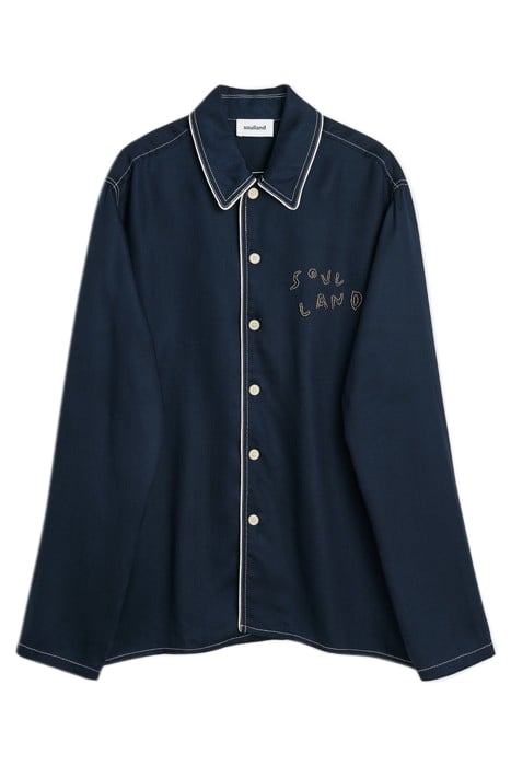 TYRA OVERSHIRT NAVY 1