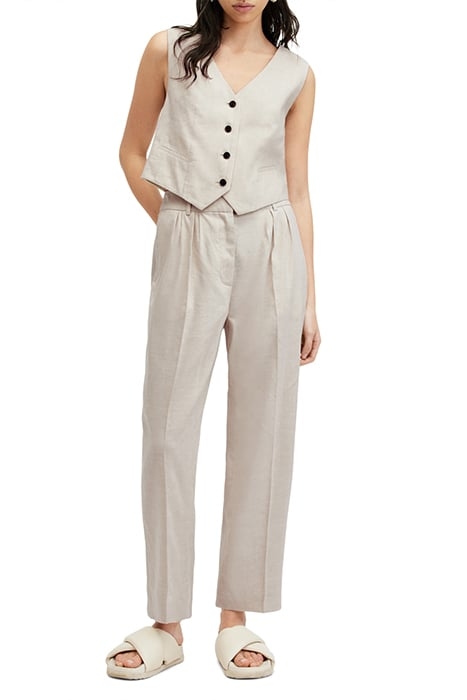 WHITNEY WAISTCOAT NEUTRAL BEIGE 3