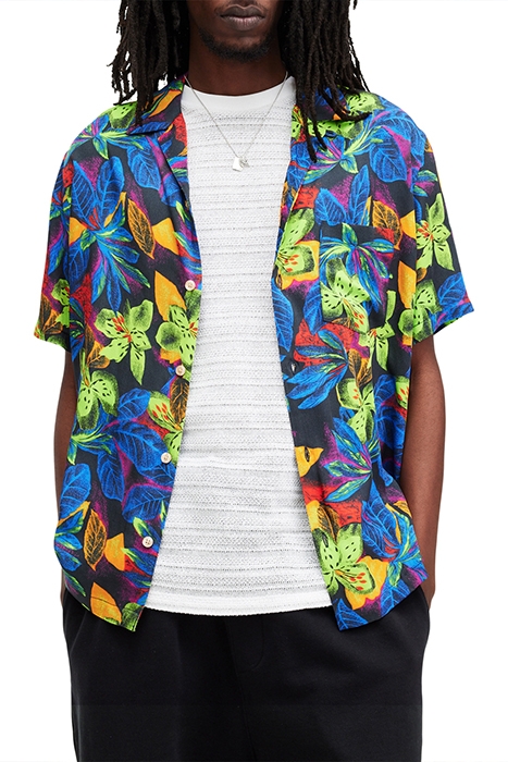 GOLDFARB SS SHIRT JET BLACK 1