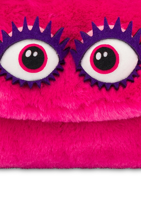 HANDBAG IN SOFT EYES FABRIC PINK 4