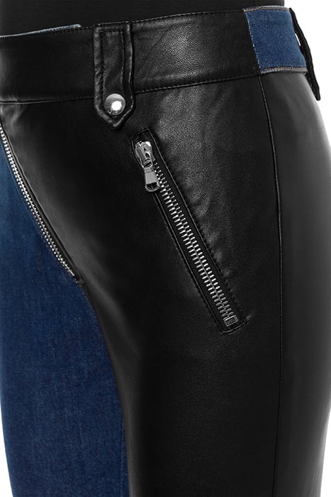 PATCHWORK TROUSERS BLUE 4