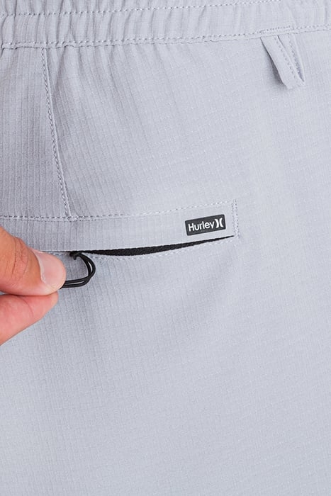 PHANTOM ZUMA II VOLLEY 18 SHORTS LIGHT STONE GREY 5