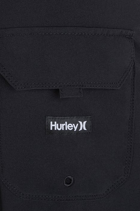 ONE AND ONLY SOLID 20 BOARDSHORT BLACK 5