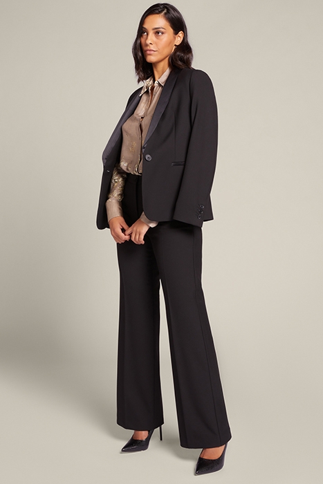 STRAIGHT-CUT TROUSERS BLACK 3