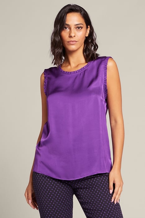 SATIN TOP VIOLET 1