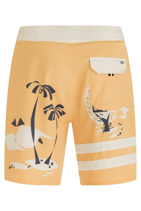 PHANTOM-ECO NICK KUCHAR BLOCK PARTY 18" BOARDSHORT GOLD SHED 4