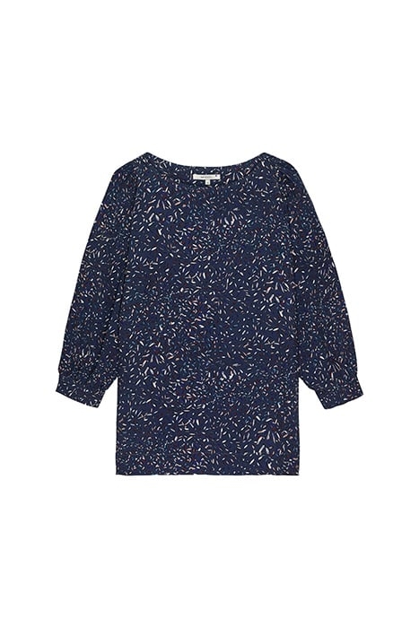 BLOUSE WOVEN 1/2 SLEEVES 22002014 NIGHT SKY 1