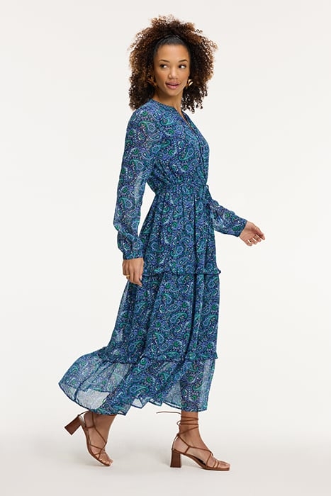 JADE DRESS PAISLEY BLUE PAISLEY 6
