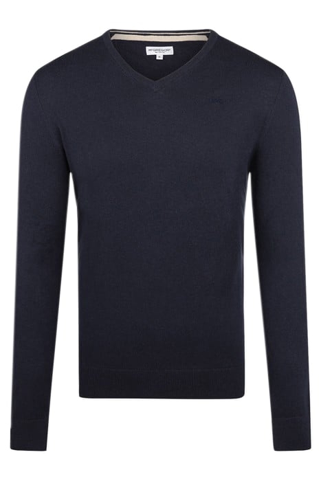 V-NECK SWEATER NAVY 1