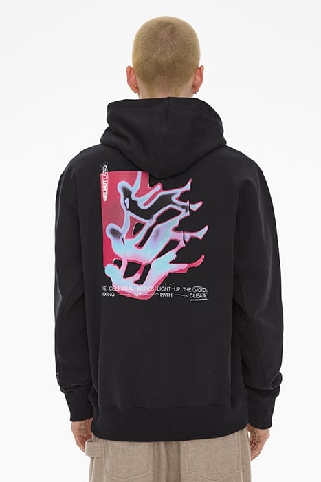 OUTER SP HOODIE COTTON BLACK 2