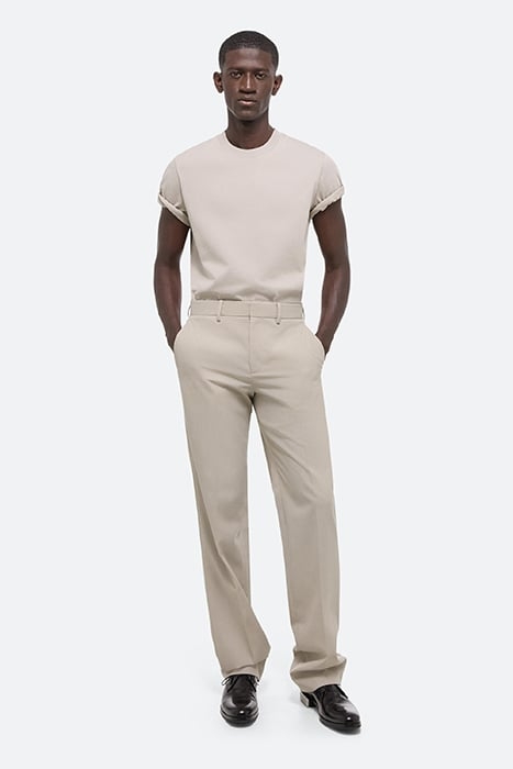 LOGO TEE COTTON SAND 3