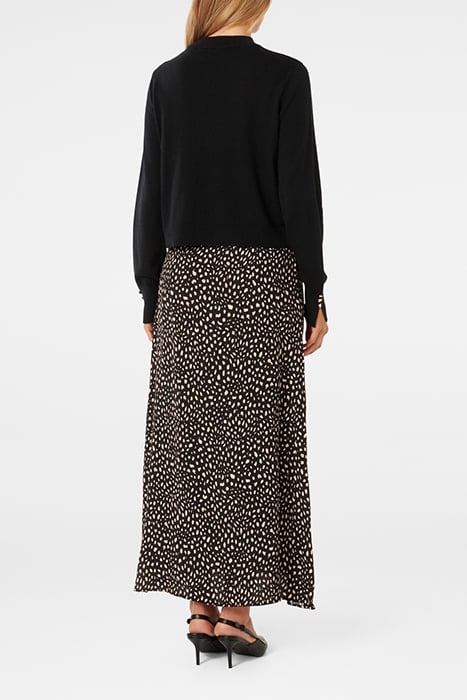 PENNY WOVEN MIX KNIT DRESS VERMONT SPOT 2