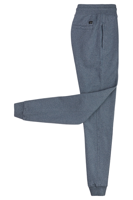 LOGAN-PINTUCK | CUFFED SWEATPANTS STEEL BLUE MELANGE 1