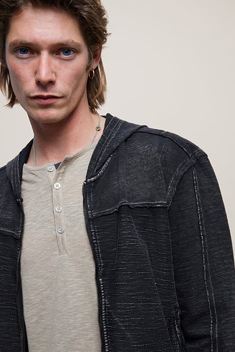 NORTON LS HIGHTWIST SLUB CTN PULLOVER HO BLACK 2