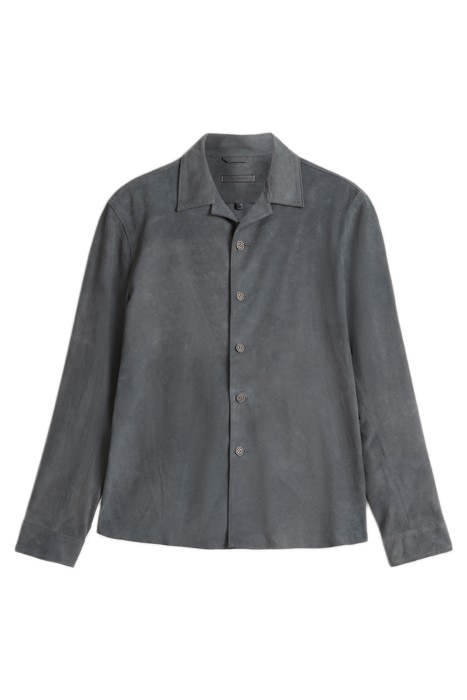 SIMO SHIRT - CAMP SHIRT BUTTON CLOSURE R IRON GREY 2