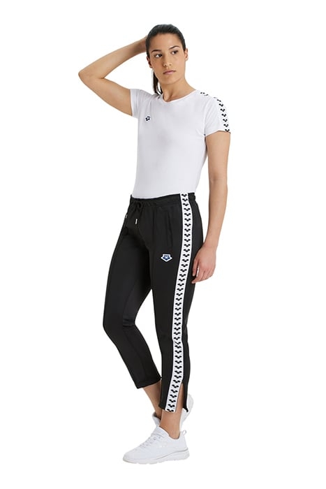 W 7/8 TEAM PANT BLACK-WHITE-BLACK 3