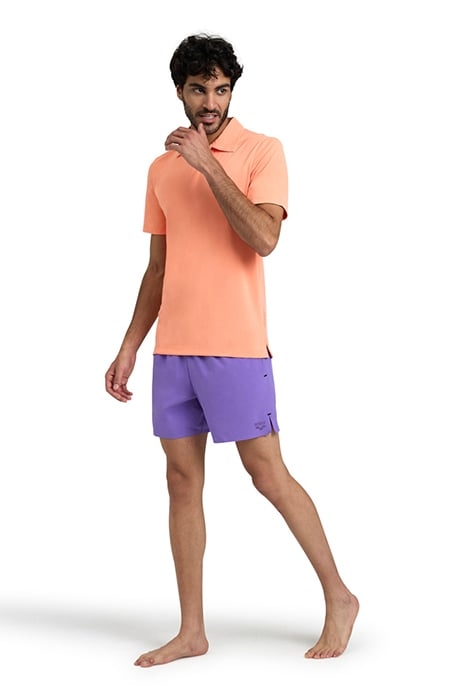 MEN'S ARENA EVO BEACH SHORT SOLID DARK LAVANDA 3