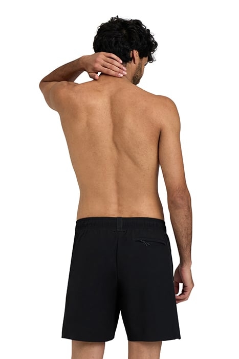 MEN'S ARENA EVO BEACH BOXER SOLID BLACK 2