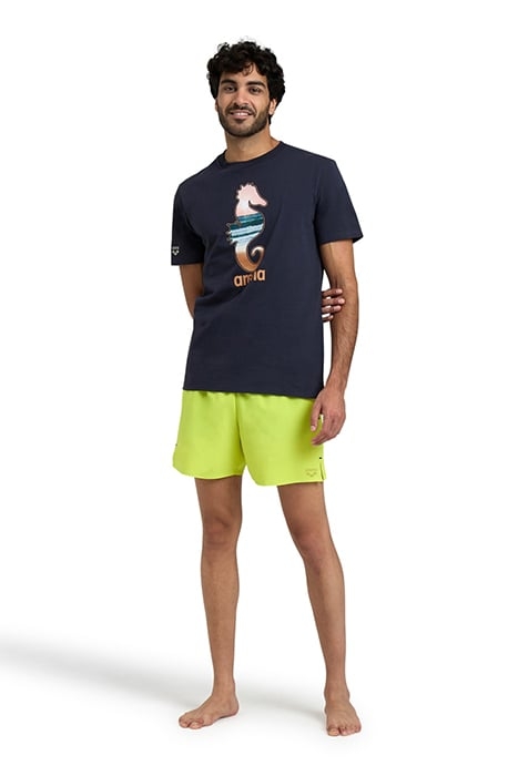 MEN'S ARENA EVO BEACH SHORT SOLID SOFT GREEN 3