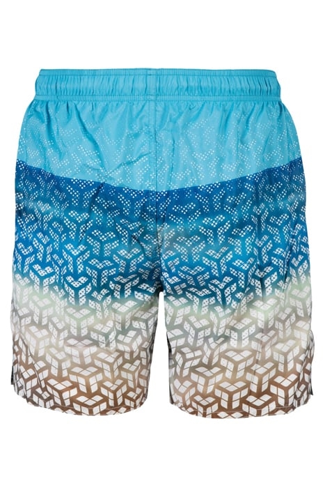 MEN'S BEACH BOXER PLACED SAND&SEA TURQUOISE 5