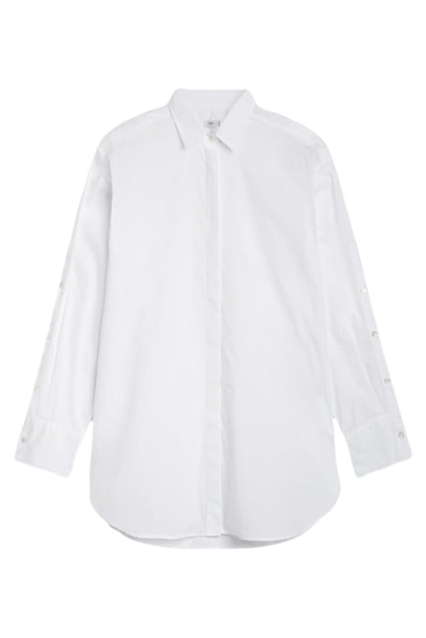 PLACKET DETAIL SHIRT WHITE 1