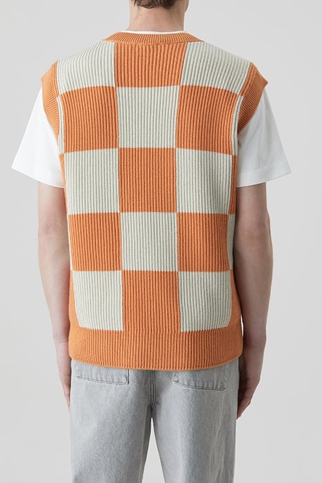 VEST TOP CORNELIAN BROWN 2