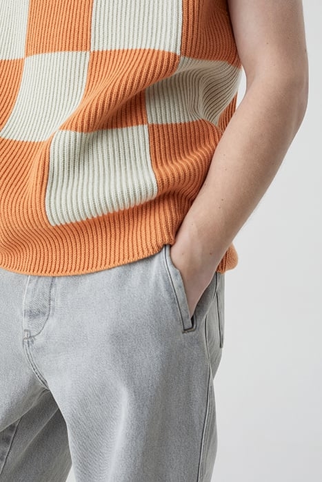 VEST TOP CORNELIAN BROWN 5