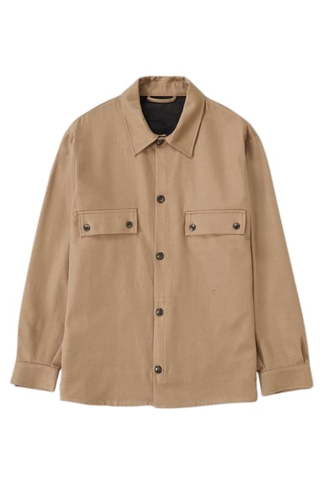 RELAXED SHIRT BROWN SUGAR 4