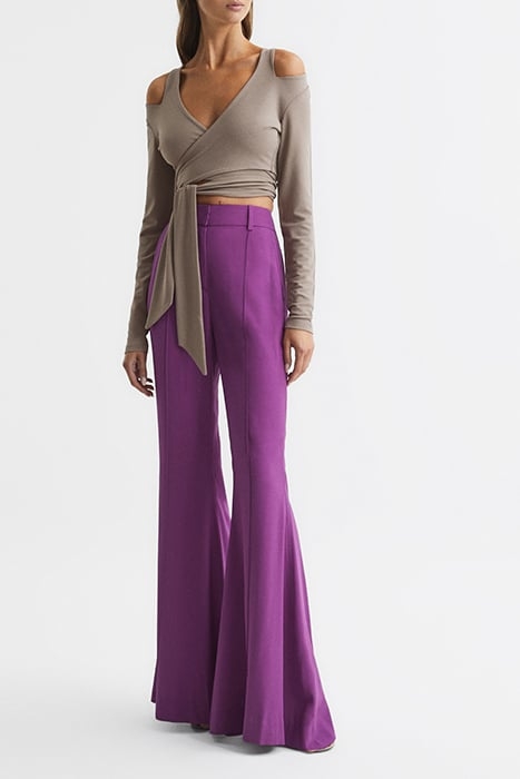 CAMILLE-TIE LONG-SLEEVED TOP MINK 3