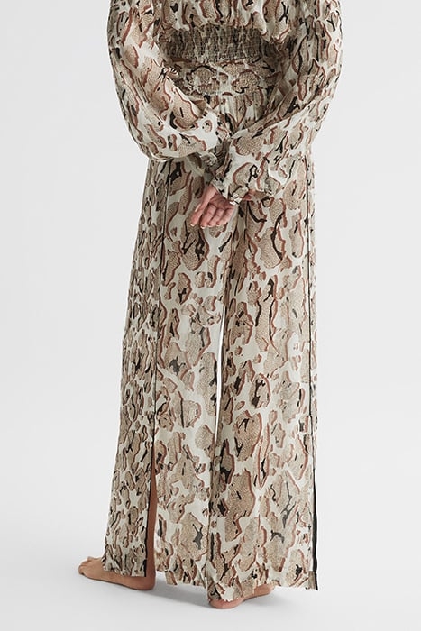 DENNY-PRINT WIDE-LEG & FLARED PANTS PRINT 2