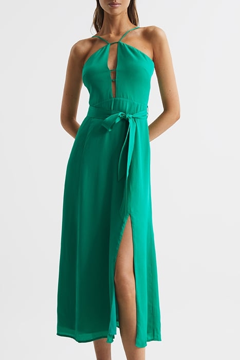 ARIANNA-STRAPPY DRESS GREEN 1